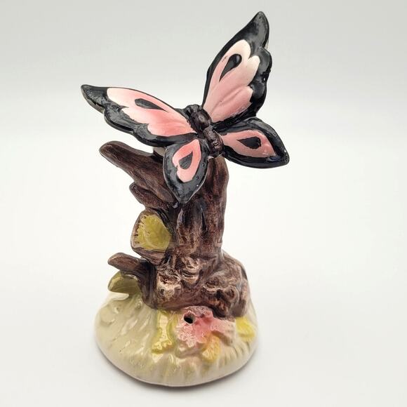 Vintage Butterfly on Tree 3.75" Tall Craft - Picture 1 of 8